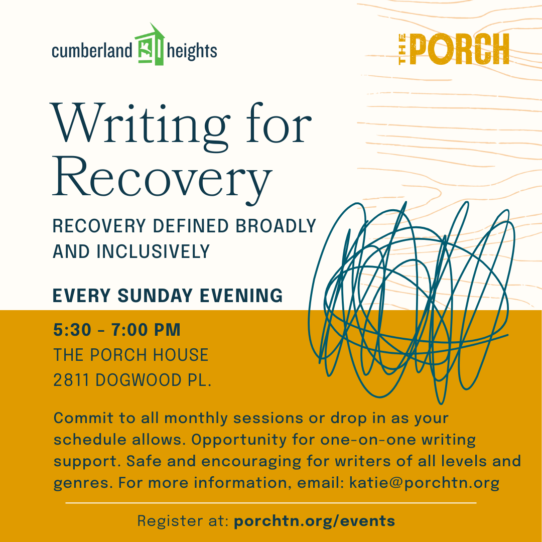 Writing for Recovery // The Porch