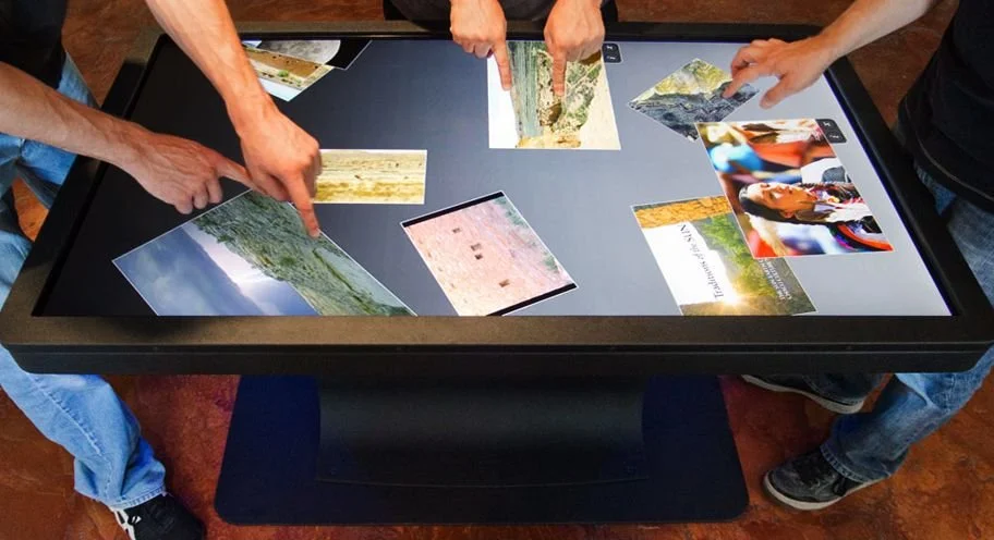 Tables interactives en bibliothèques