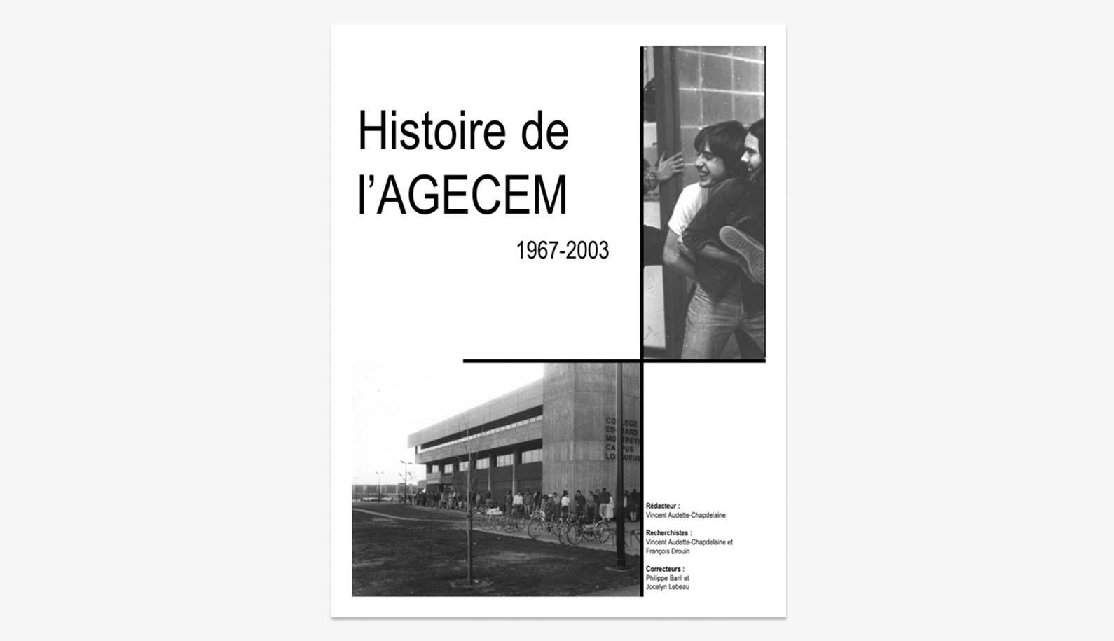 Histoire de l’AGECEM