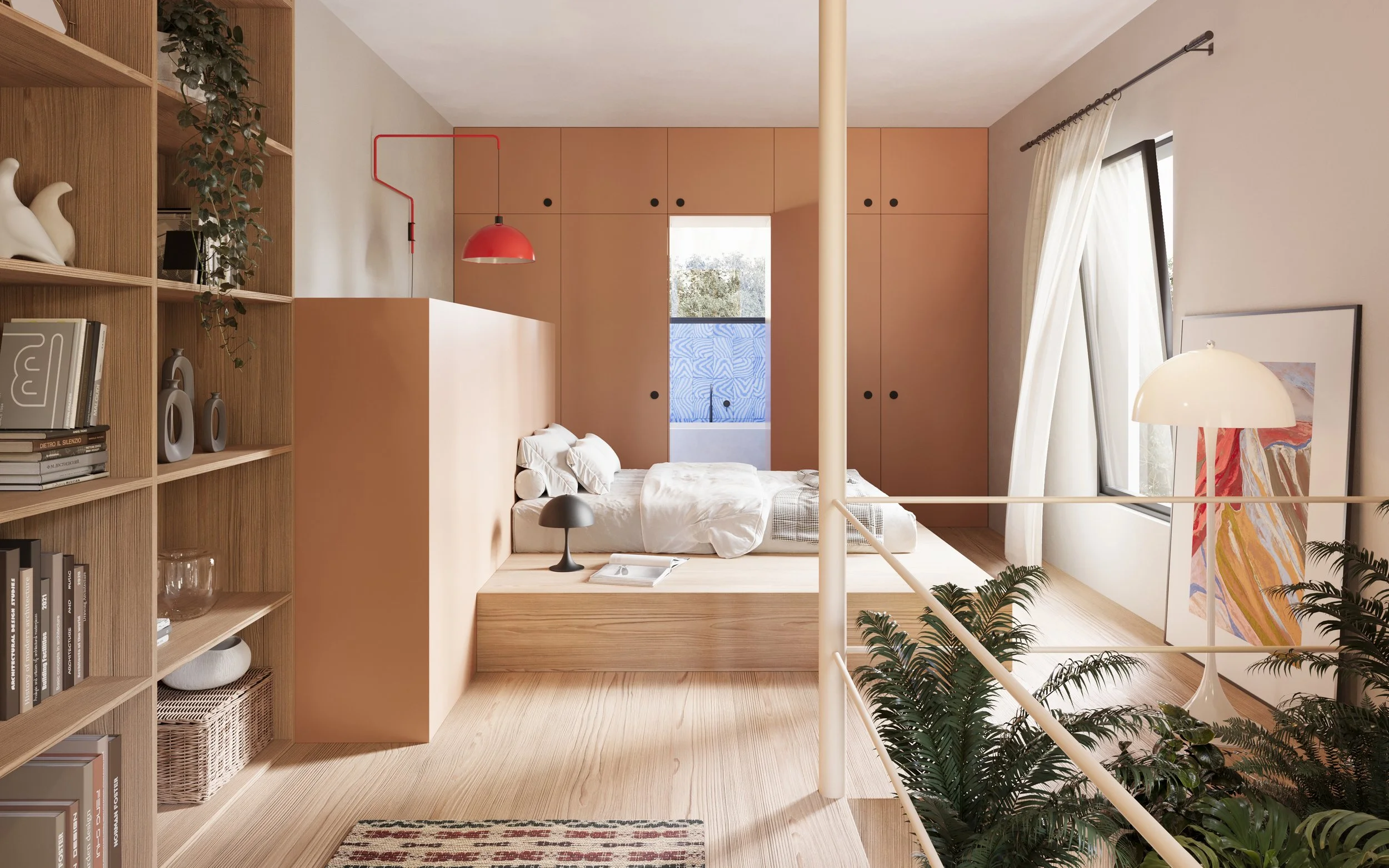 The Garden Library Bedroom