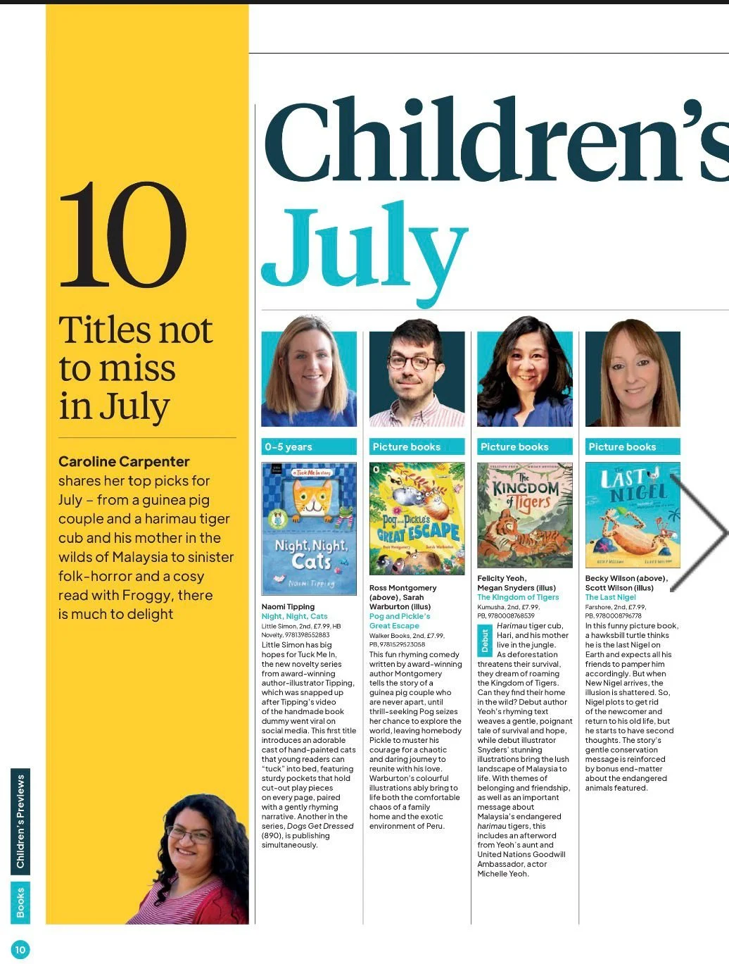 The Bookseller: Top 10 Children’s Previews July 2026