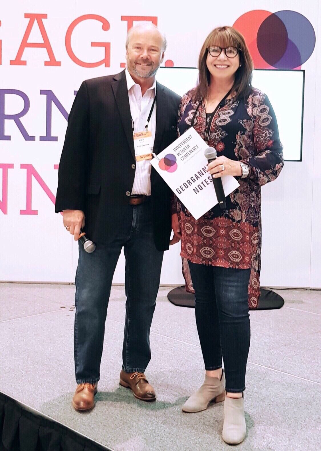 Georganne Bender and Kizer