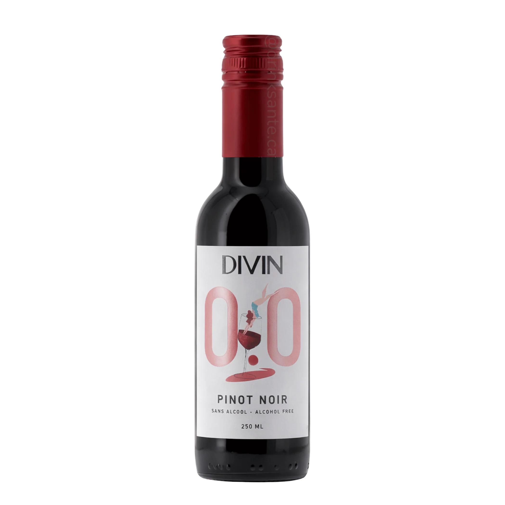 DIVIN Pinot Noir 250Ml - DIVIN Pinot Noir Non-Alcoholic Wine 250Ml - Edited (1).png