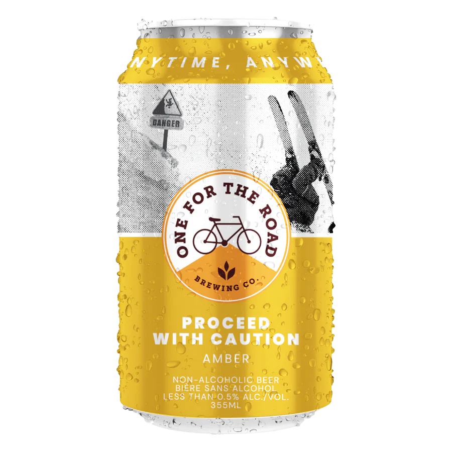 One for the Road Brewing Proceed with Caution Amber