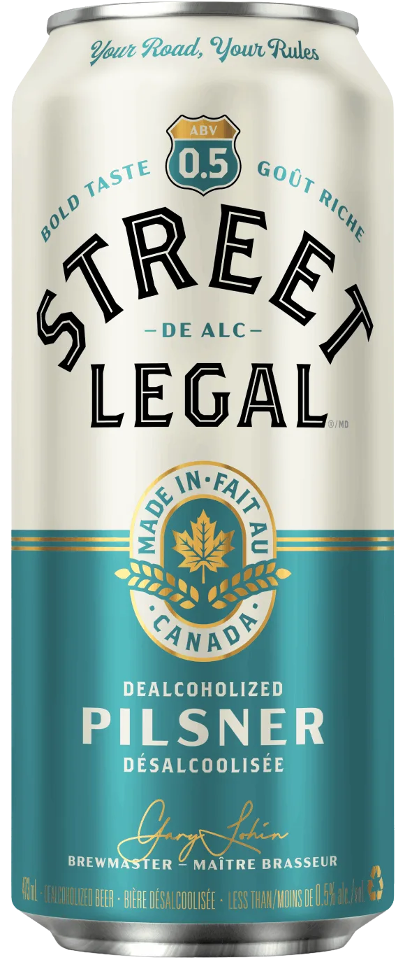 Street Legal De-Alcoholized Pilsner