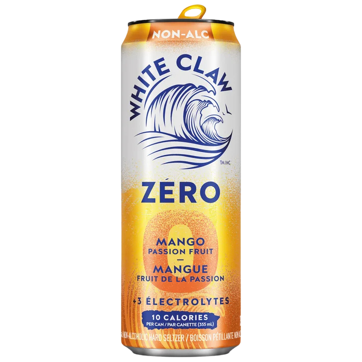 White Claw Zero Proof Mango Passion Fruit