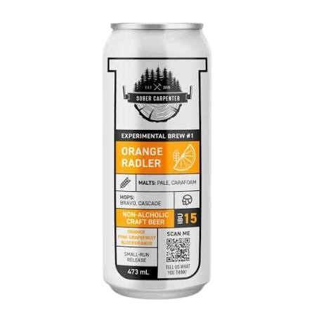 Sober Carpenter Orange Radler — Limited Edition