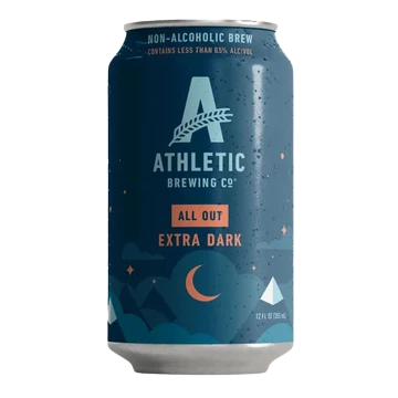 Athletic Brewing Non-Alcoholic All Out Extra Dark Stout