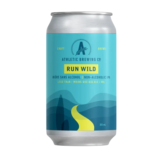 Athletic Brewing Non-Alcoholic Run Wild — IPA
