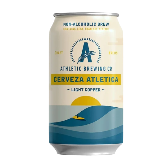 Athletic Brewing Non-Alcoholic Cerveza Atletica — Copper Ale