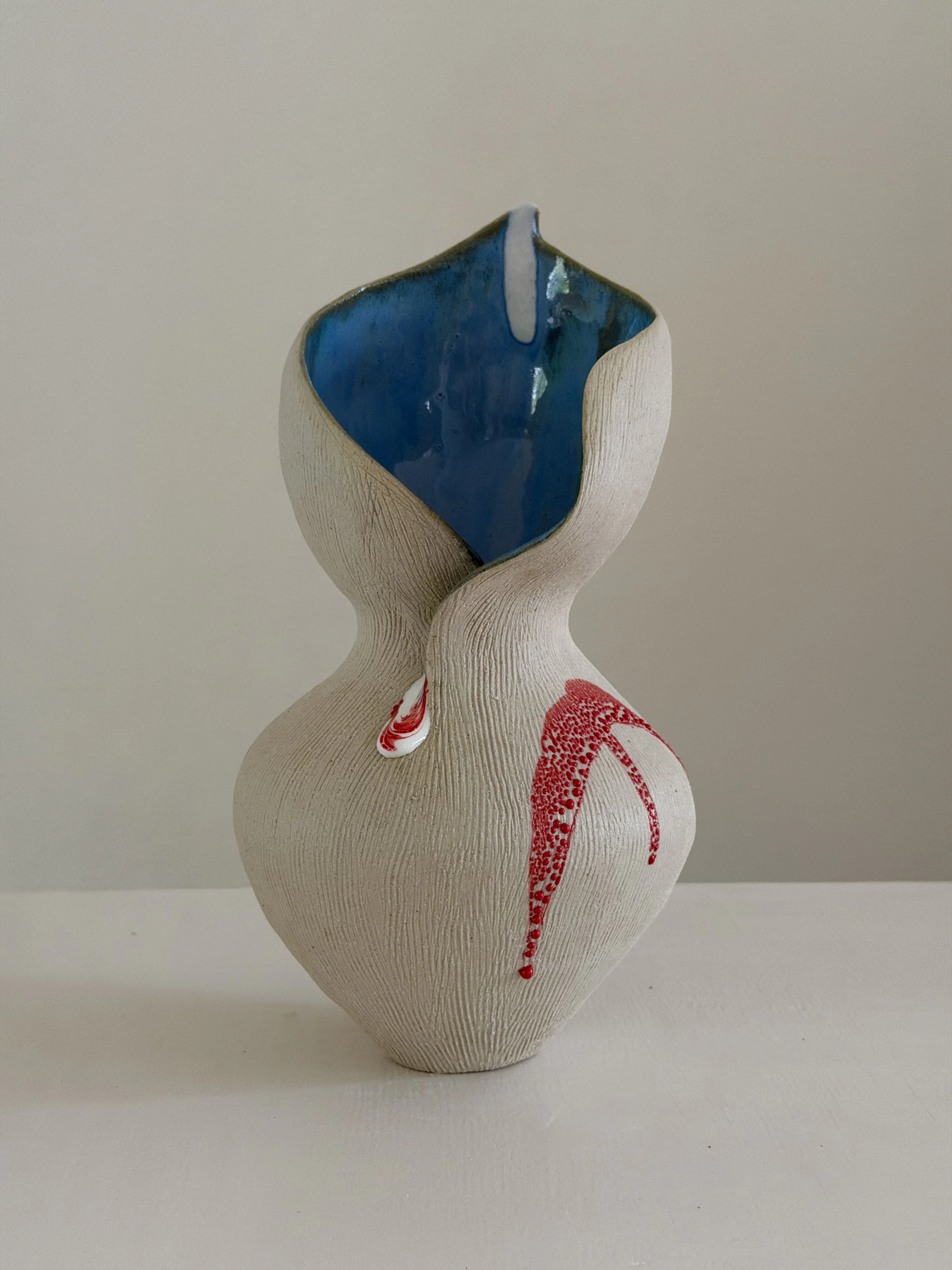 She 6 by Anastasia Babenko — in the form of a resting woman, soft and full, sculptural decor for design-led spaces