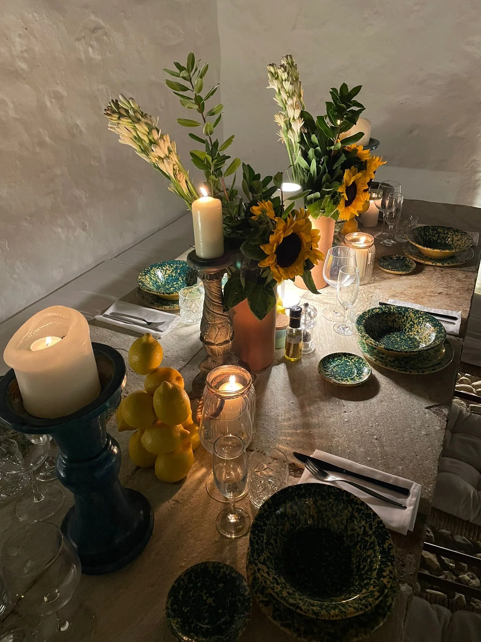 Fine dining private chef service Mykonos Greece
