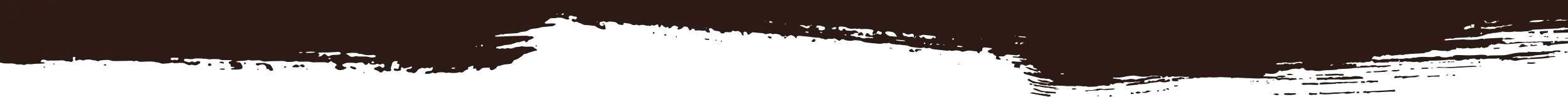 A section divider that looks like paint-brush markings.