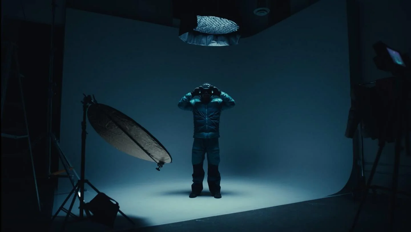 Blue hour at the studio w / @olli_dickerson @peakperformance 

#Vancouver #FilmStudio #Photostudio