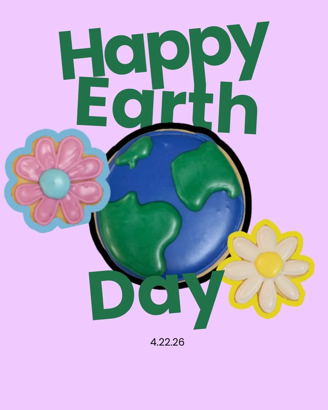 A moment for these custom Earth Day cookies made for a special request today! 🌎✨

We&rsquo;re grateful to be part of celebrations that honor and care for our planet! 🌱

#HappyEarthDay #SinplicityCatering #corporatecatering #dmvcatering #loveyourmot
