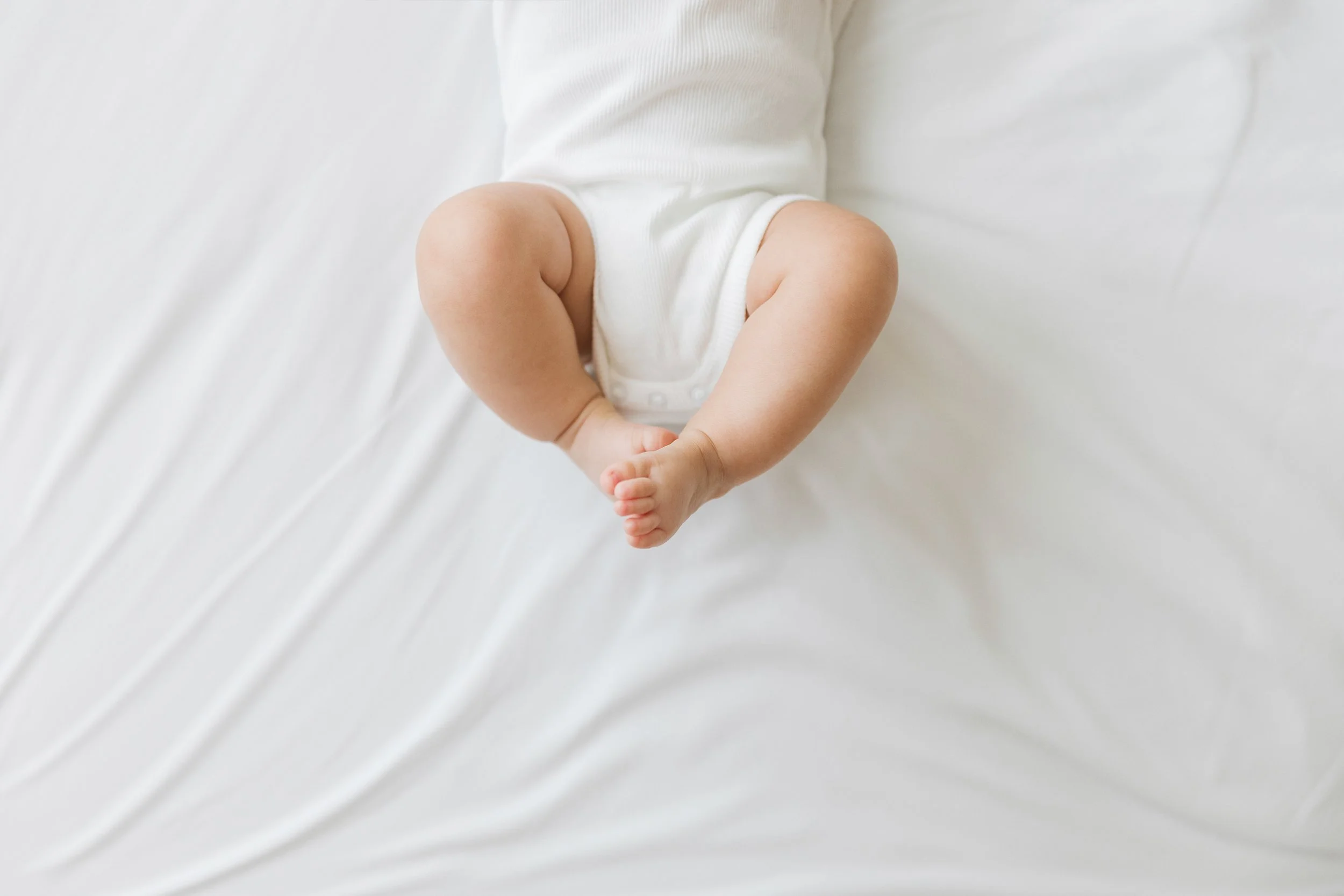 portrait of baby feet in Houston Texas