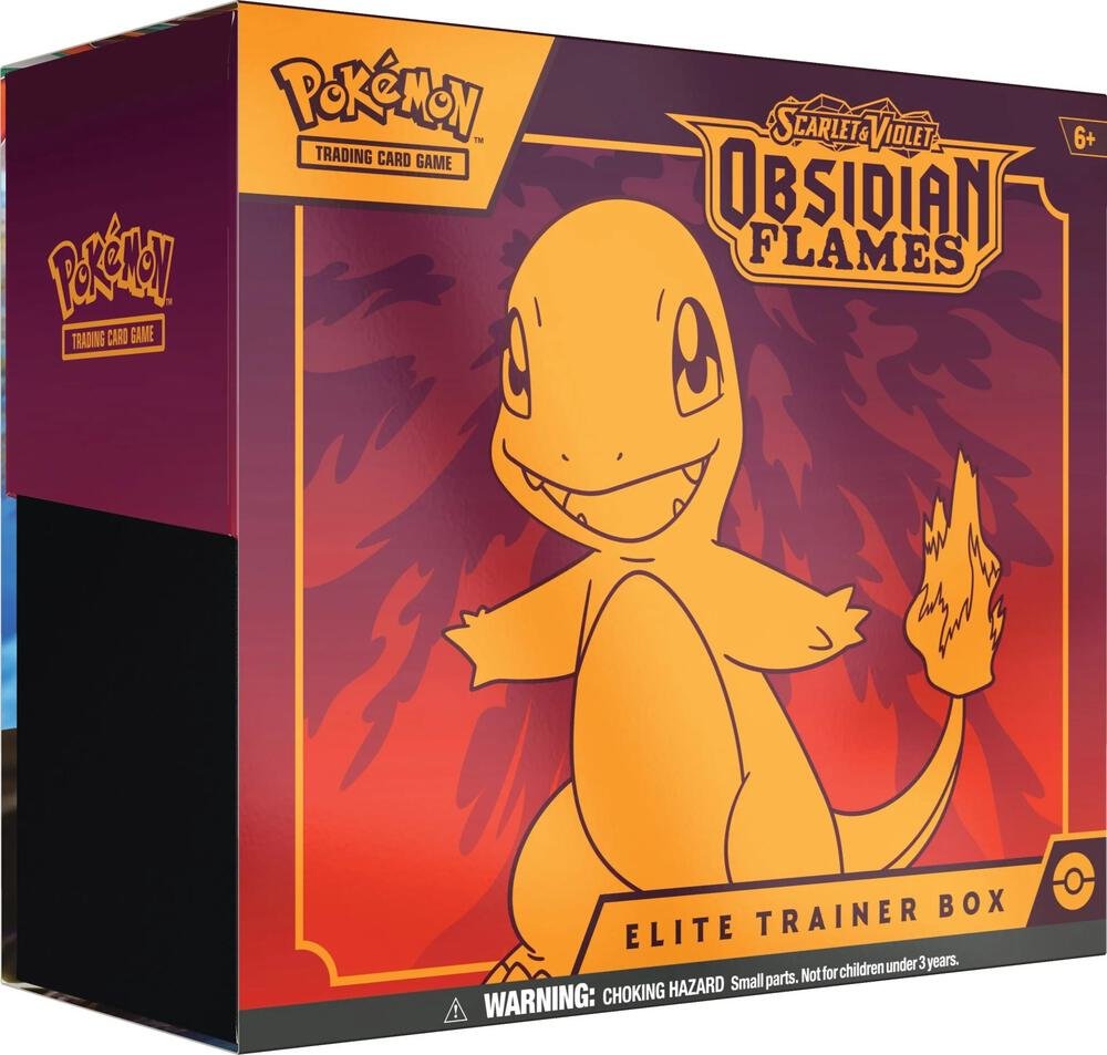 Pokémon Scarlet & Violet Obsidian Flames Elite Trainer Box