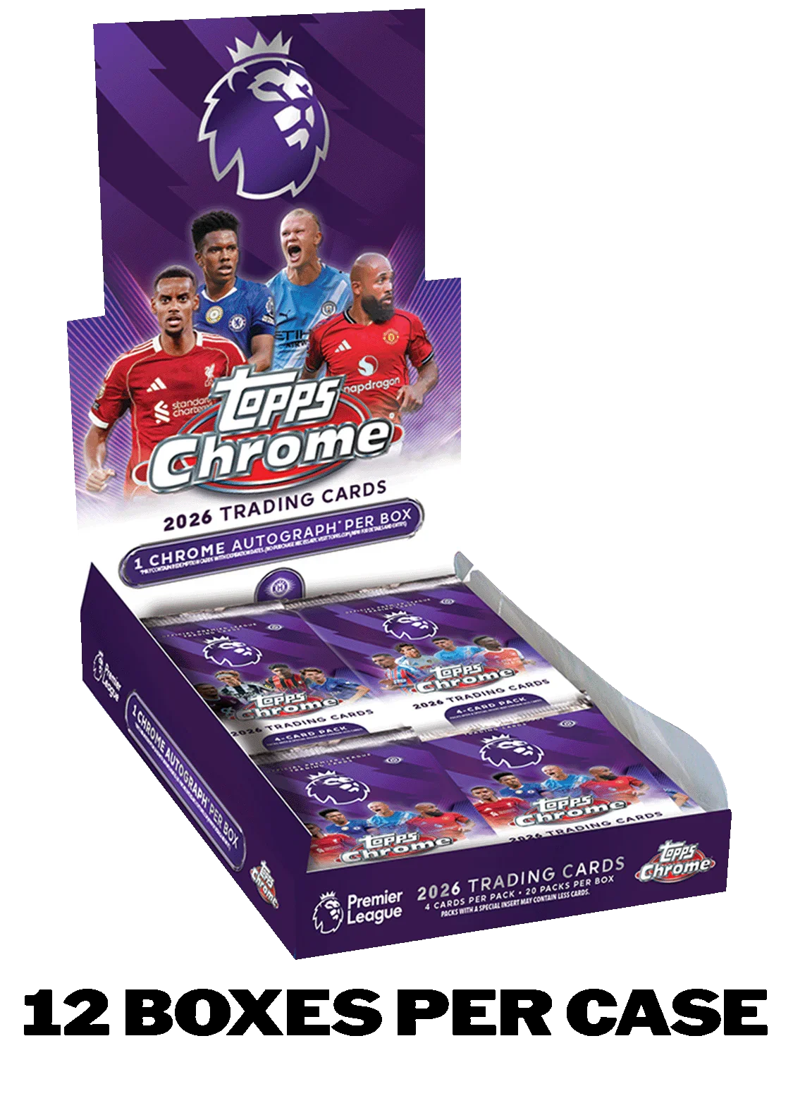 2026 Topps Chrome Premier League - Hobby Box