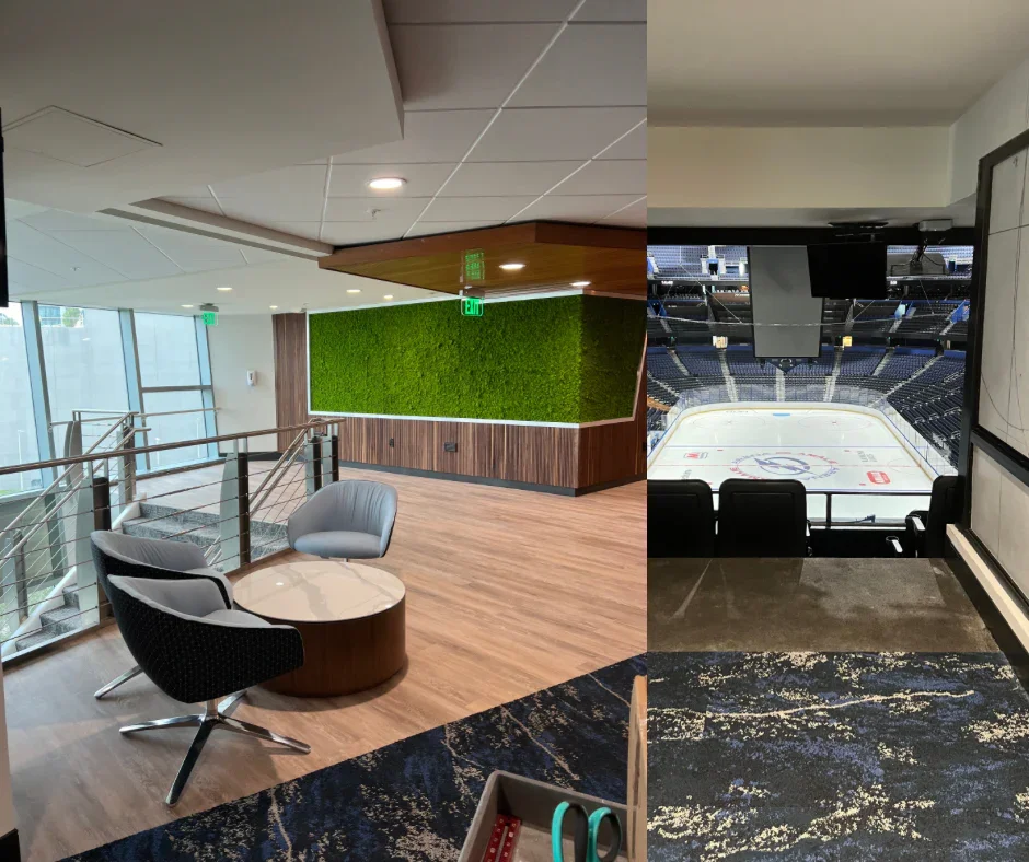 Spring Green MossTiles - Benchmark International Arena, Tampa FL