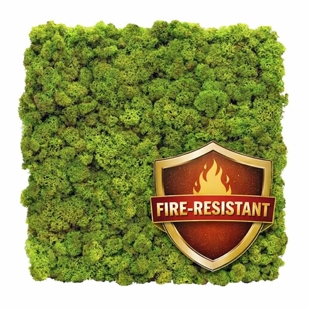 Fire-Resistant Moss Tile™ – DIY Natural Moss Wall Panels