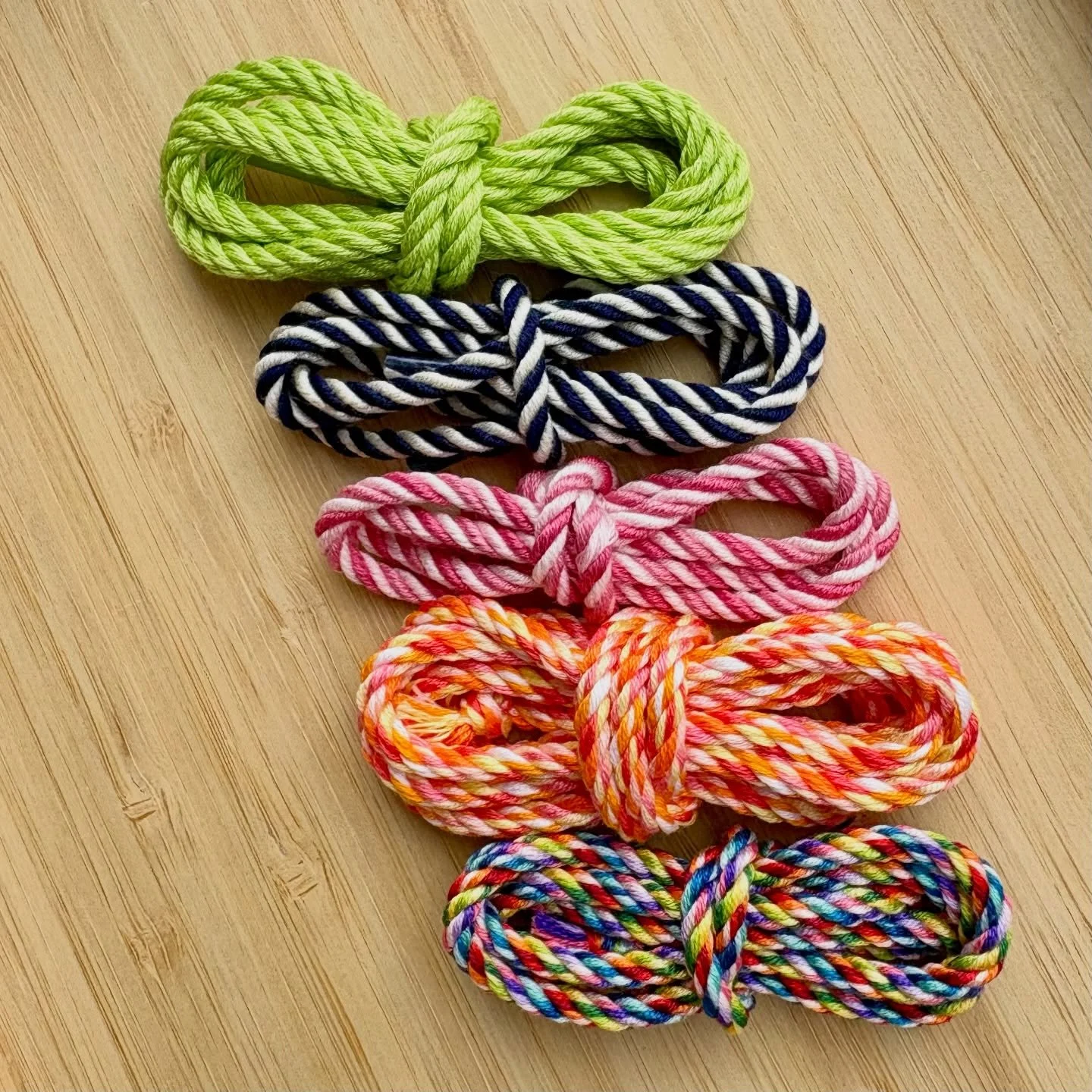 Cording appreciation post. One color. Two color. Four color stripe. Eight color confetti. 16 color Super Rainbow. The order. The joy. The chaos. Love my lacis. #needlepointfinisher #ndlpt