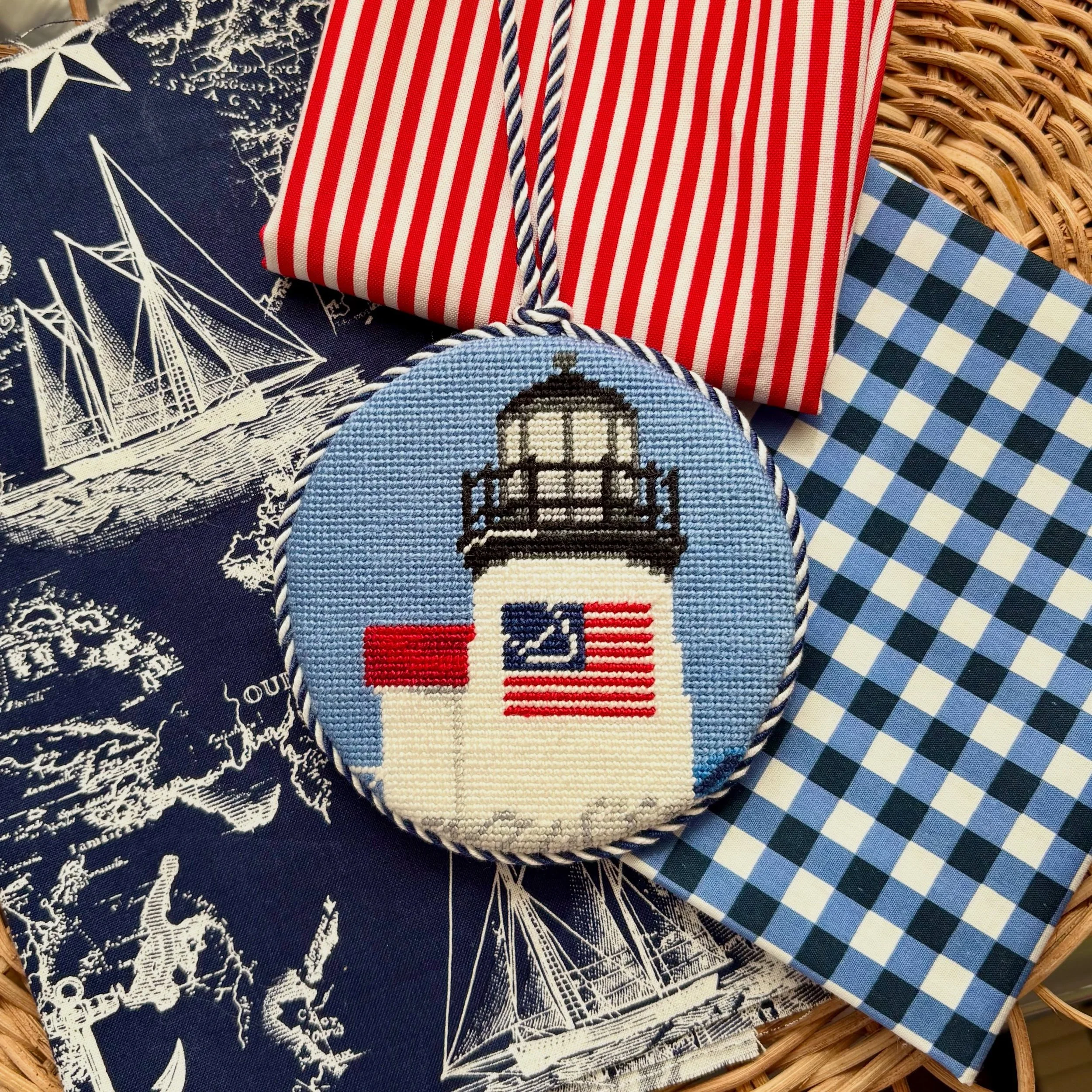 Fun fact: my dream job is lighthouse keeper. Needlepoint finishing is great but a windswept cliff and tower that I can pensively stare at a large body of water from while wearing sweaters? Singing sea shanties while hiking up and down steps? Sign me 