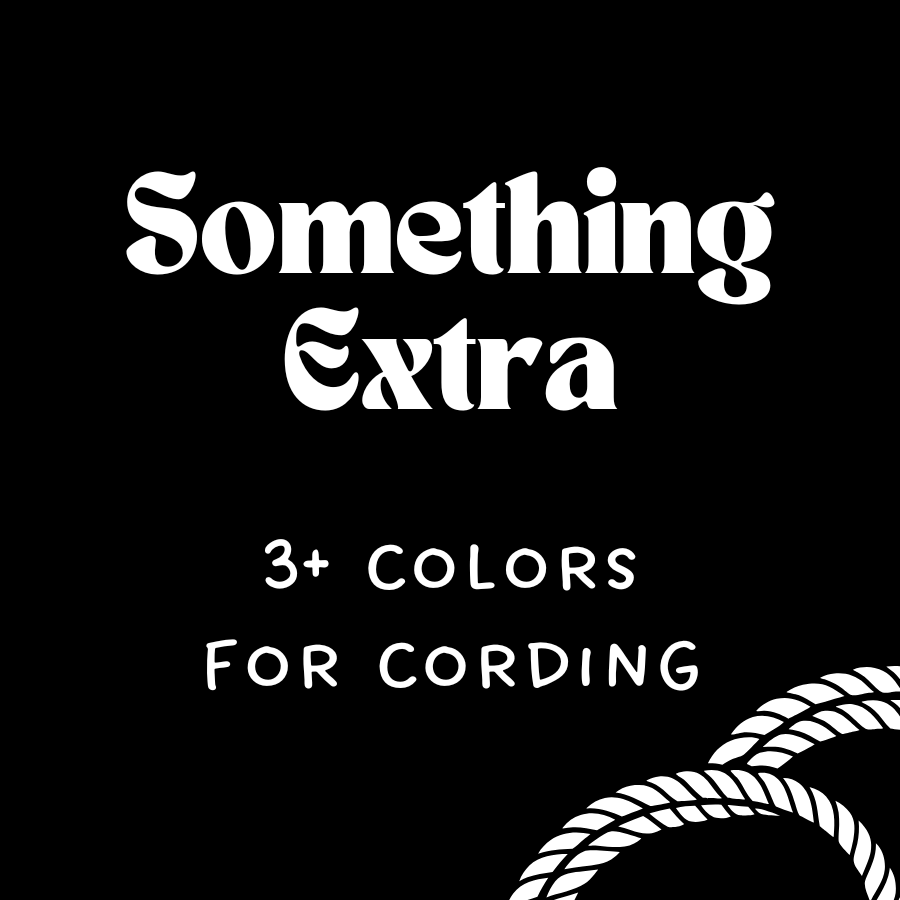 Add on: Additional Cording Colors