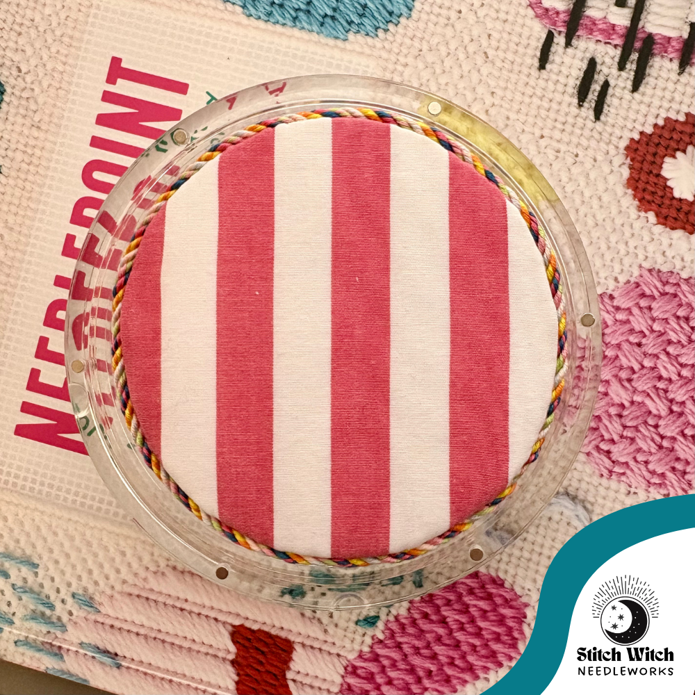 Coaster insert, 8 color cording