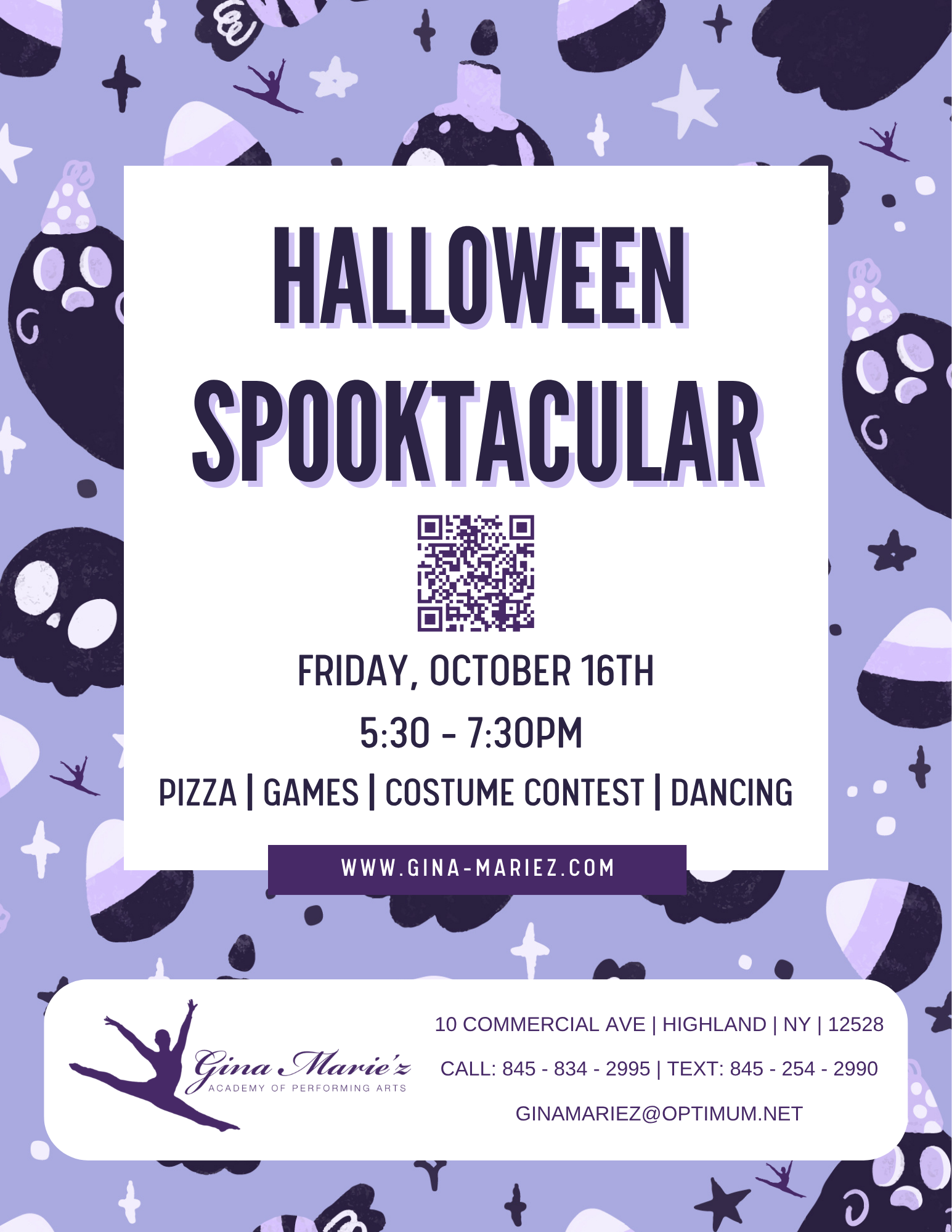 halloween party, open to the public, gina marie'z annual halloween spooktacular