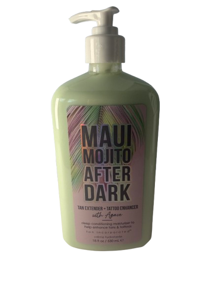 Tan Inc. Maui Mojito After Dark Tan Extender & Tattoo Enhancer 18oz