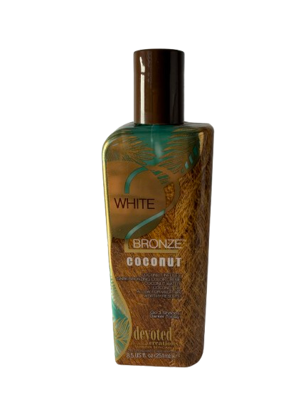 Devoted Creations Coconut White 2 Bronze Tanning Lotion 8.5oz