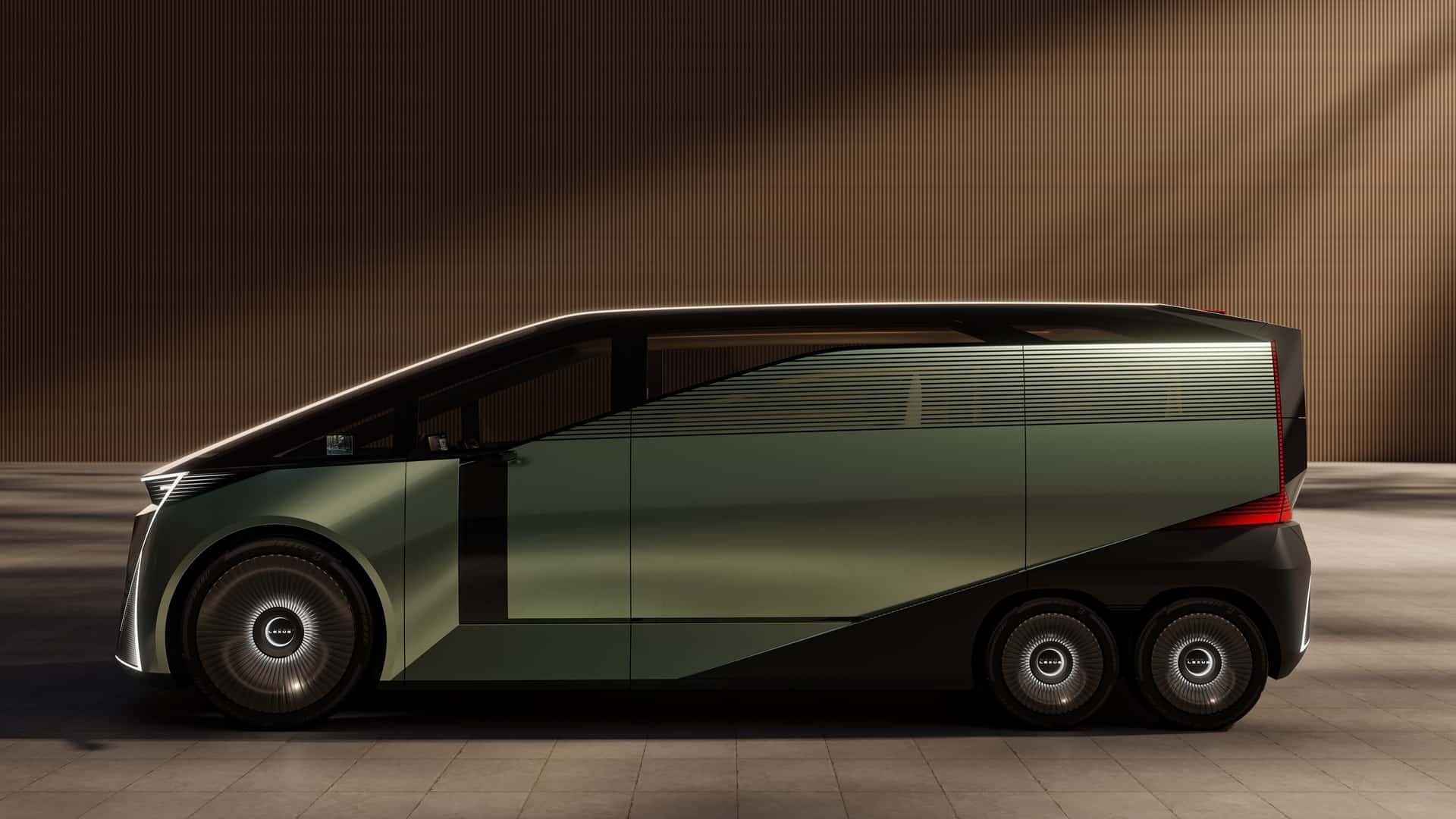 Tokyo Otomobil Fuarında Estetik Tank: Lexus, Altı Tekerlekli Minivan LS ...