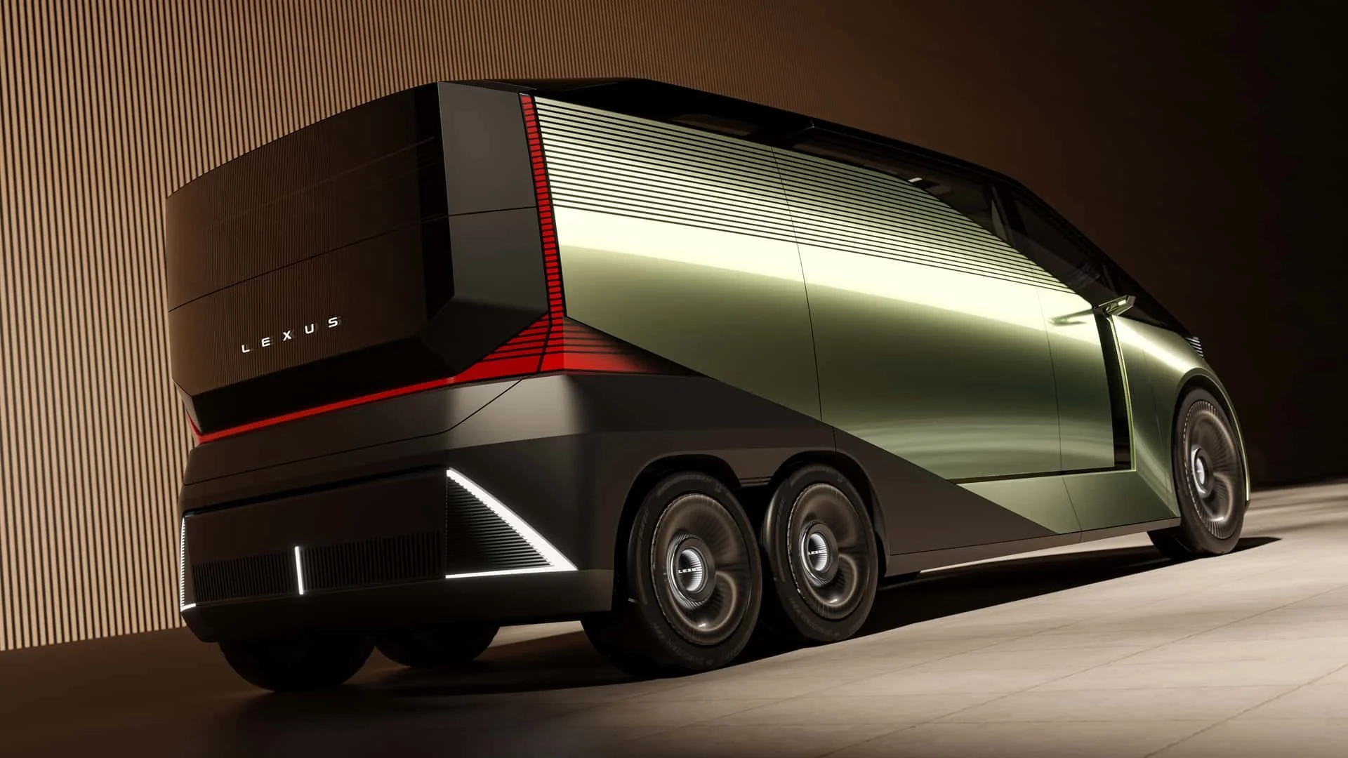 Tokyo Otomobil Fuarında Estetik Tank: Lexus, Altı Tekerlekli Minivan LS ...