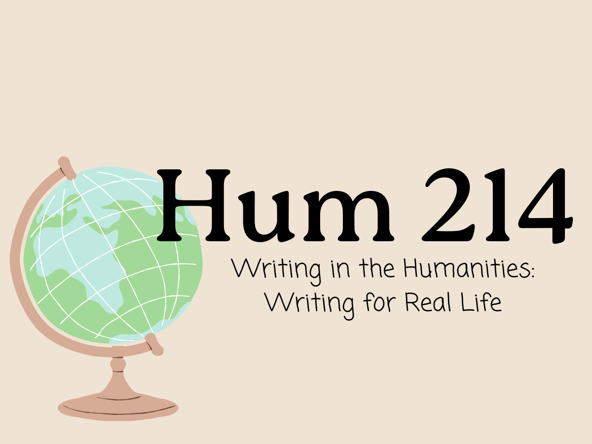 This advanced writing course aims to refine the disciplinary writing abilities of students majoring or minoring in humanities disciplines like history, art, languages, philosophy, writing and rhetoric, or literature, or who are interested in pursuing