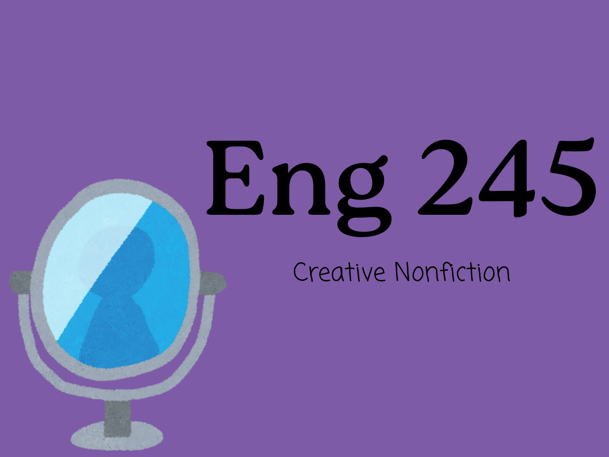 The definition of CNF is true stories well told.  In this course, you are the author and you are in charge of telling the stories.  Along the way you learn literary and craft techniques to help you tell the stories you want to tell.  The course can f