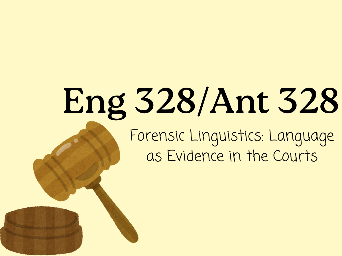 Forensic linguistics explores the complex relationship between linguistics and the law. The course will consider critically the role of language and its power in the legal process. It will also examine how oral and written argumentation can be used o