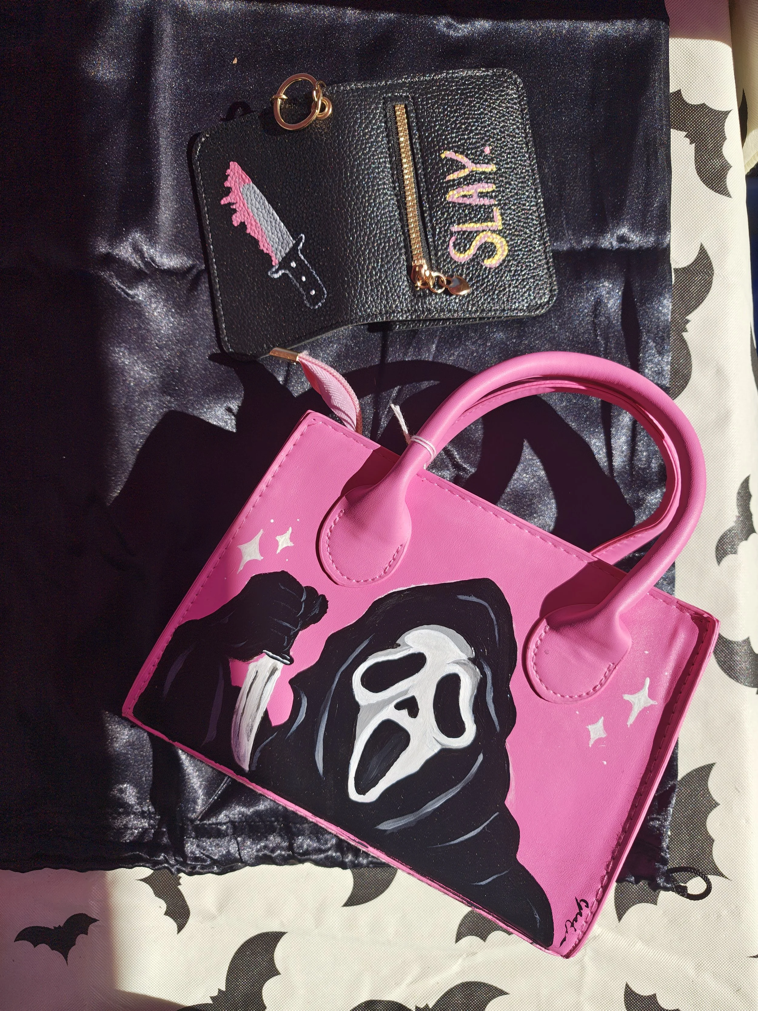 Ghostface SCREAM purse + wallet set