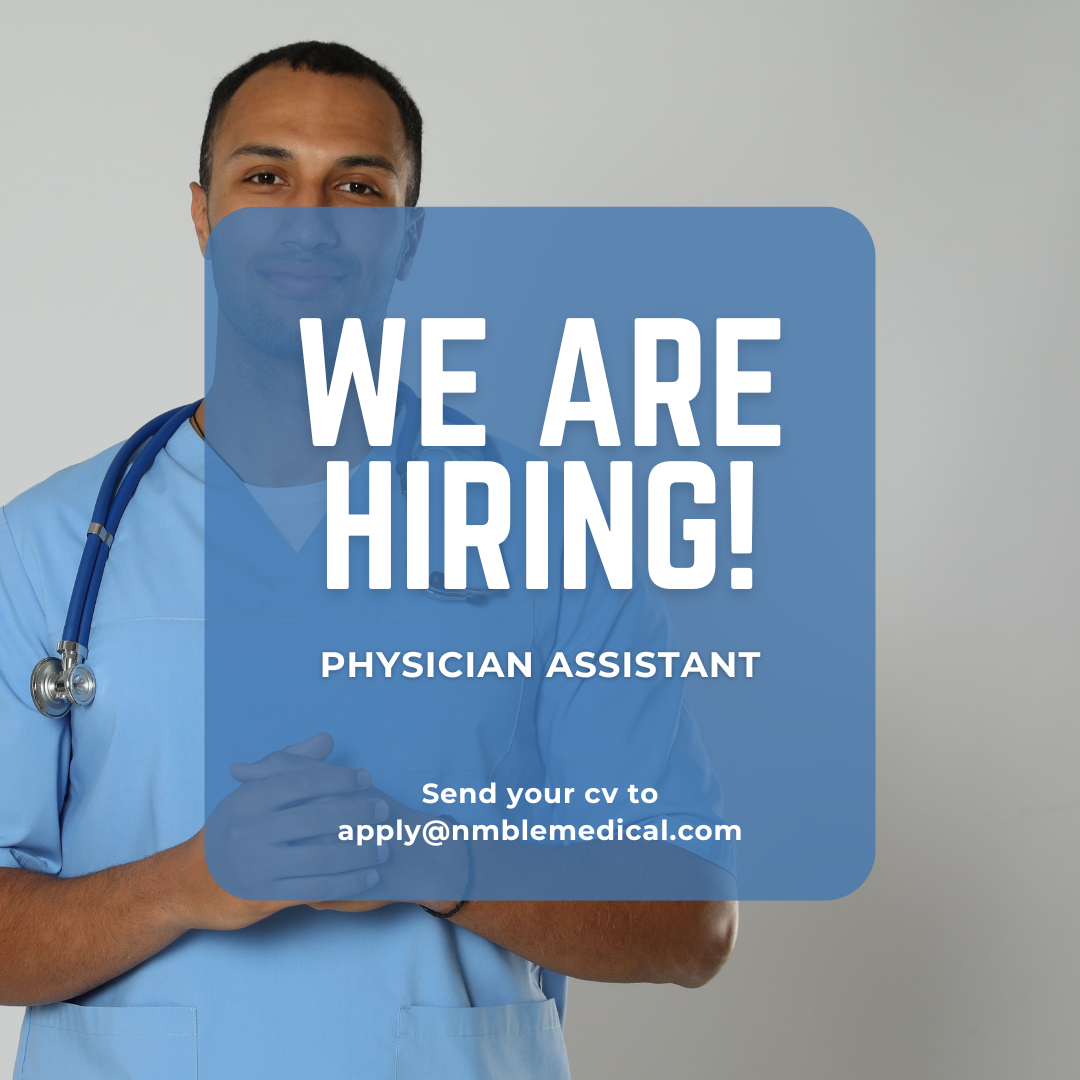       
  
     Physician Assistant    Location: Charlotte, NC | Onsite | Full-time     Nmble Medical is partnering with a well-established primary care practice in Charlotte, NC to find a dedicated and compassionate Physician Assistant (PA). This is 