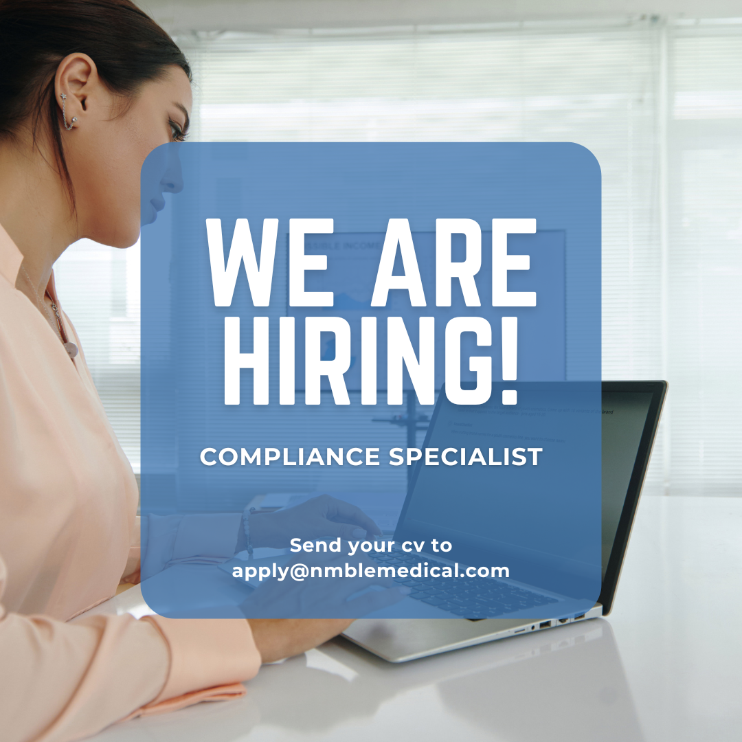       
  
     Compliance Specialist    Location: Grand Rapids, MI | Onsite | Full-time     Nmble Medical is partnering with a leading healthcare organization in Grand Rapids to identify a Compliance Specialist who will play a key role in supporting 