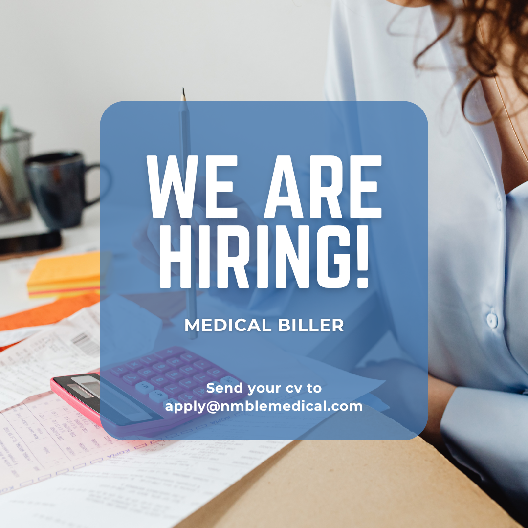       
  
     Medical Biller    Location: Indianapolis, IN | Contract | Full-time | Onsite      Nmble Medical is seeking an experienced Medical Biller (Contract) to support a small, patient-focused healthcare practice in the Indianapolis area. This 