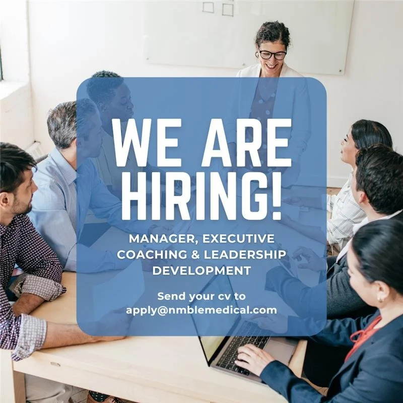       
  
     Manager, Executive Coaching &amp; Leadership Development     Location: Greater Tampa Metropolitan Area | Hybrid | Full-time     Nmble Medical is partnering with a leading hospital system to hire a Manager, Executive Coaching &amp; Lead