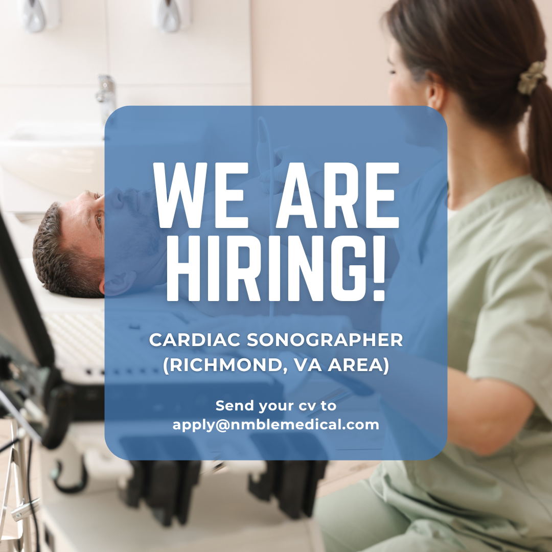       
  
     Cardiac Sonographer    Location: Richmond, VA Area | Full-time | Onsite     We are seeking a compassionate and skilled  Cardiac Sonographer (Echo Technologist)  to join a growing healthcare organization dedicated to delivering exceptio