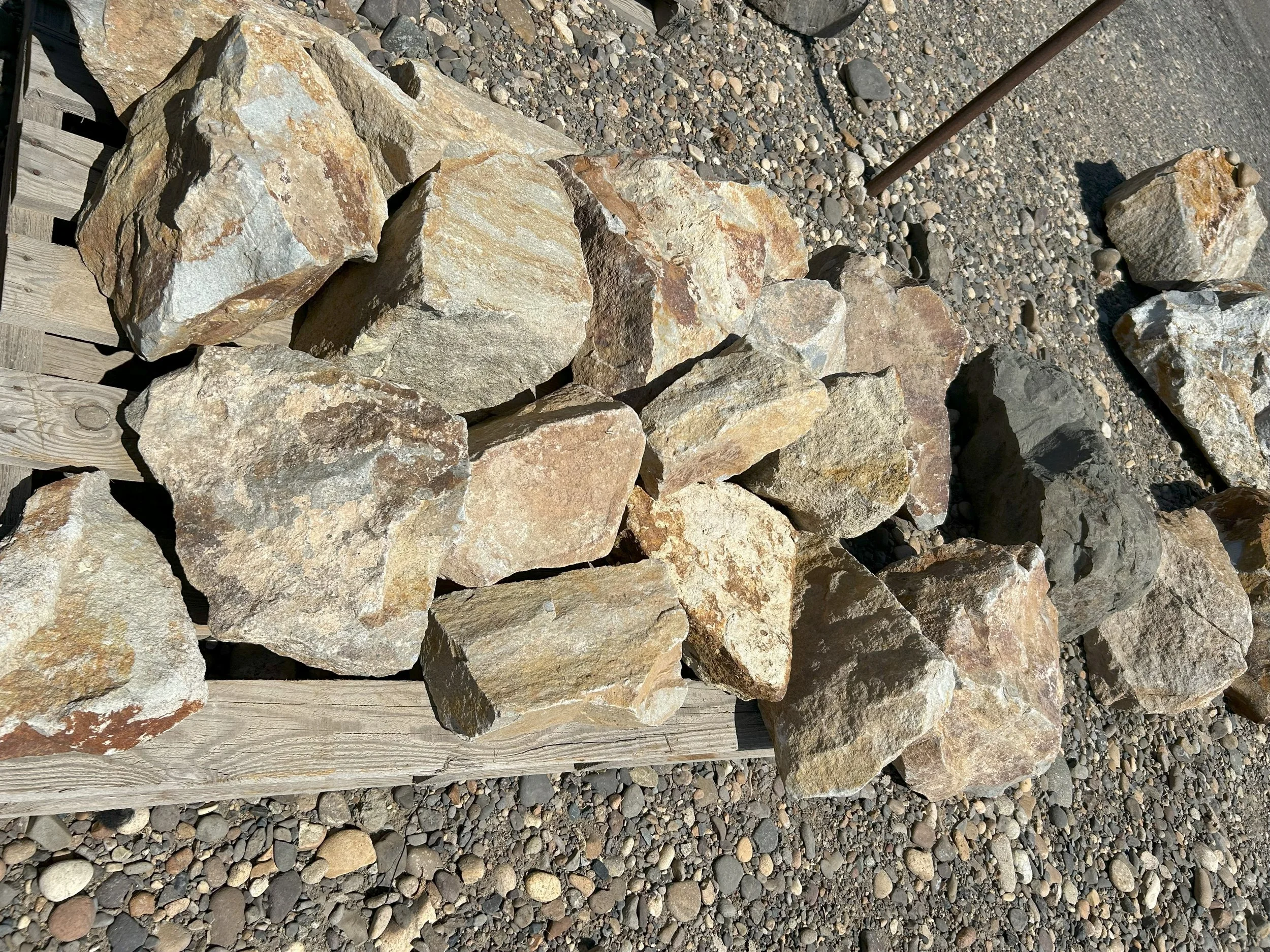 Small Mountain Gold Boulders
