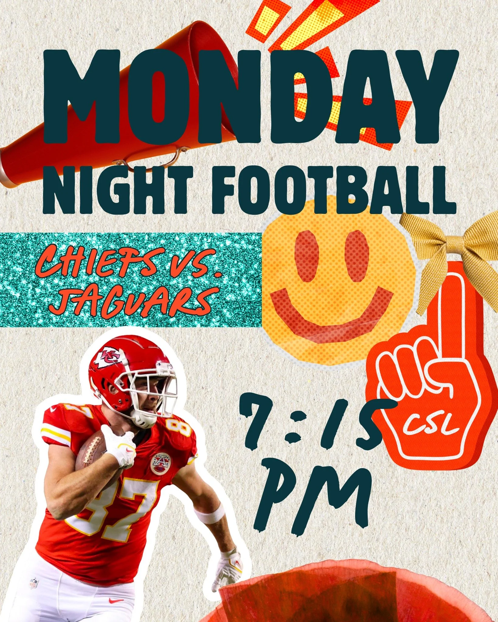 MNF. Come to Captain's and you won't have to yell at the TV alone.😅 #CaptainsSL #everyseatisthebestseat #MNF #ChiefsKingdom