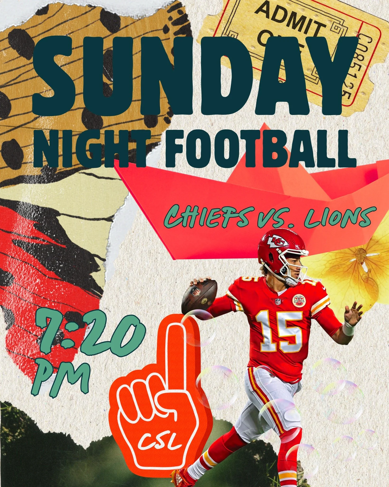 💛❤️ Rally the crew! It's Sunday Night Football this week! #CaptainsSL #ChiefsKingdom #NFL