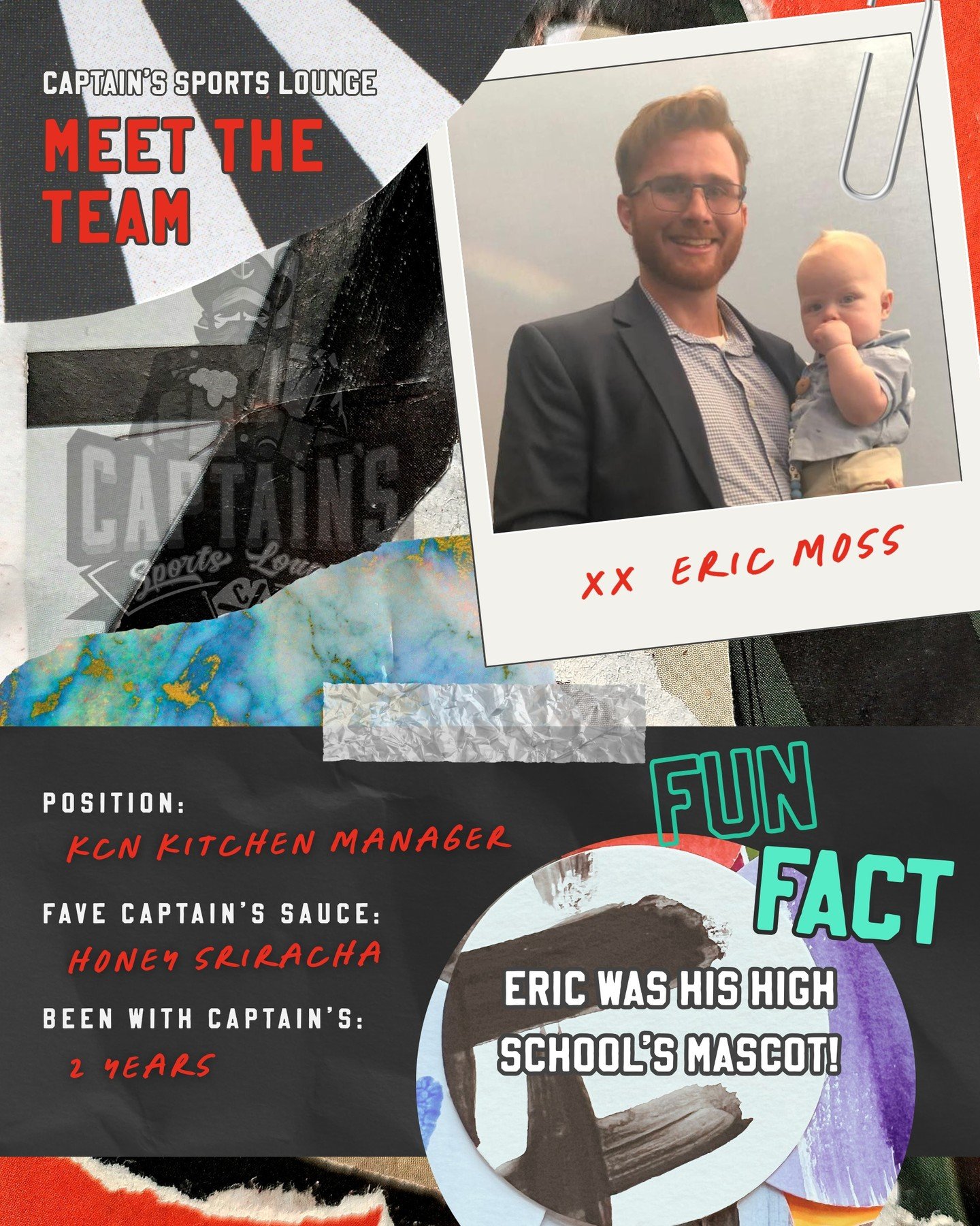 ✨ Eric ✨ was born and raised in Kansas City and grew up in his family&rsquo;s logistics business, learning how to drive a forklift at just 12 years old!
Eric&rsquo;s love of cooking was realized his freshmen year of college when the cafeteria food wa