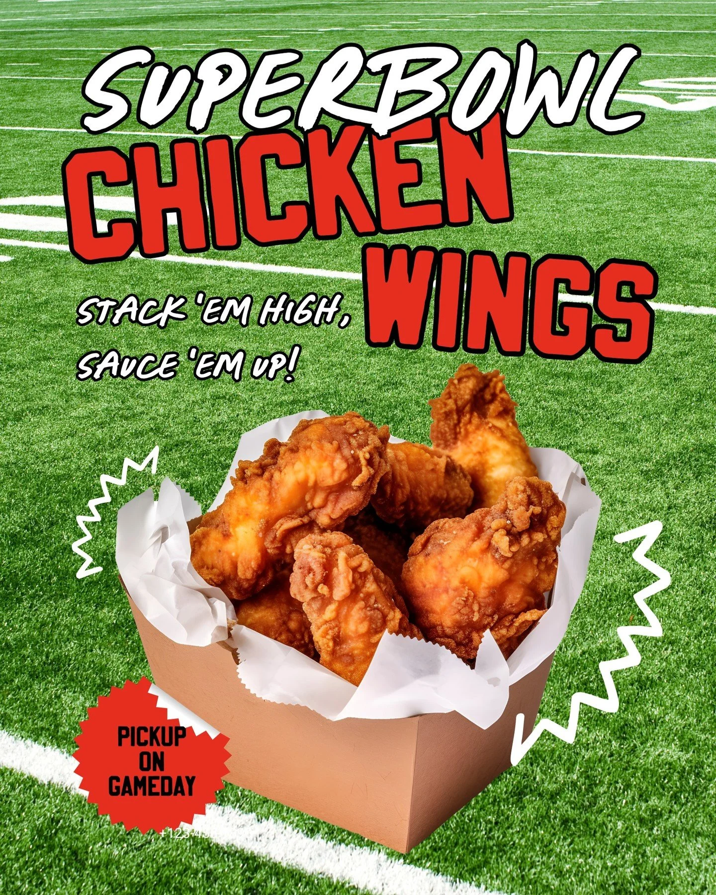 🚨 Quantities are limited! 🚨

 🏈 Available for carry-out ONLY on Sunday 2/8 | Pickup time 2 - 4 pm

 🏈 Order deadline is Saturday 2/7 at 3pm

 🏈 CALL your nearest Captain&rsquo;s to place your order

B O N E - I N O R B O N E L E S S W I N G S

 