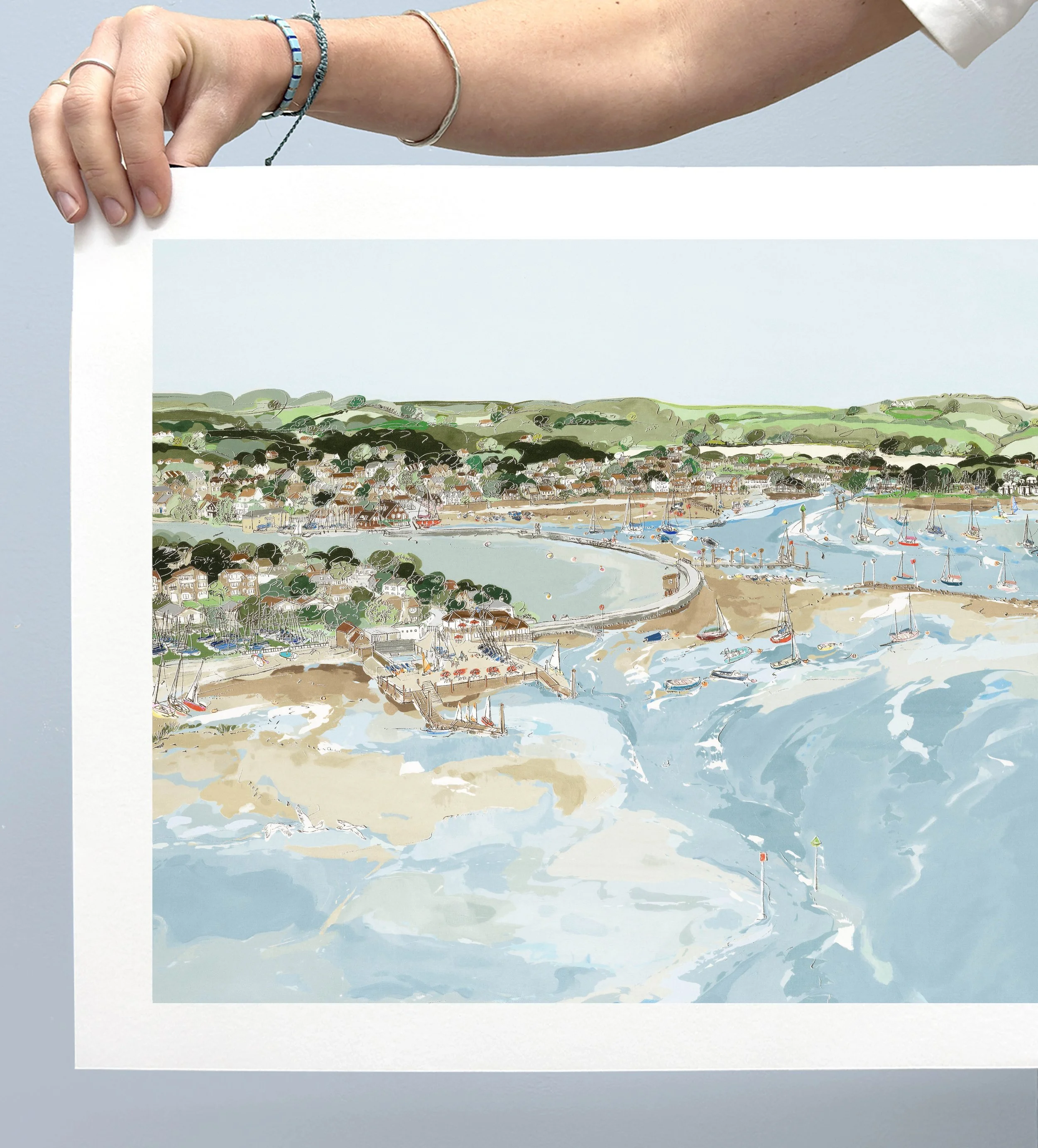 Above The Harbour limited edition print Alex poyner 2.jpg