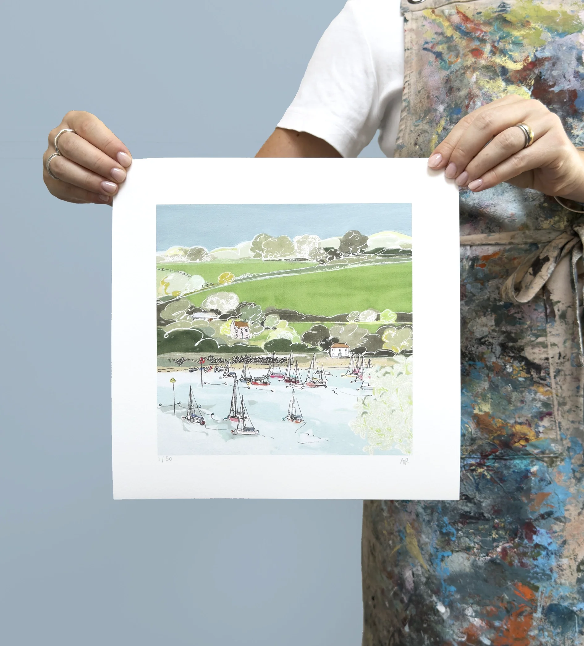 Harbour Lines limited edition print  Alex Poyner 1A.webp