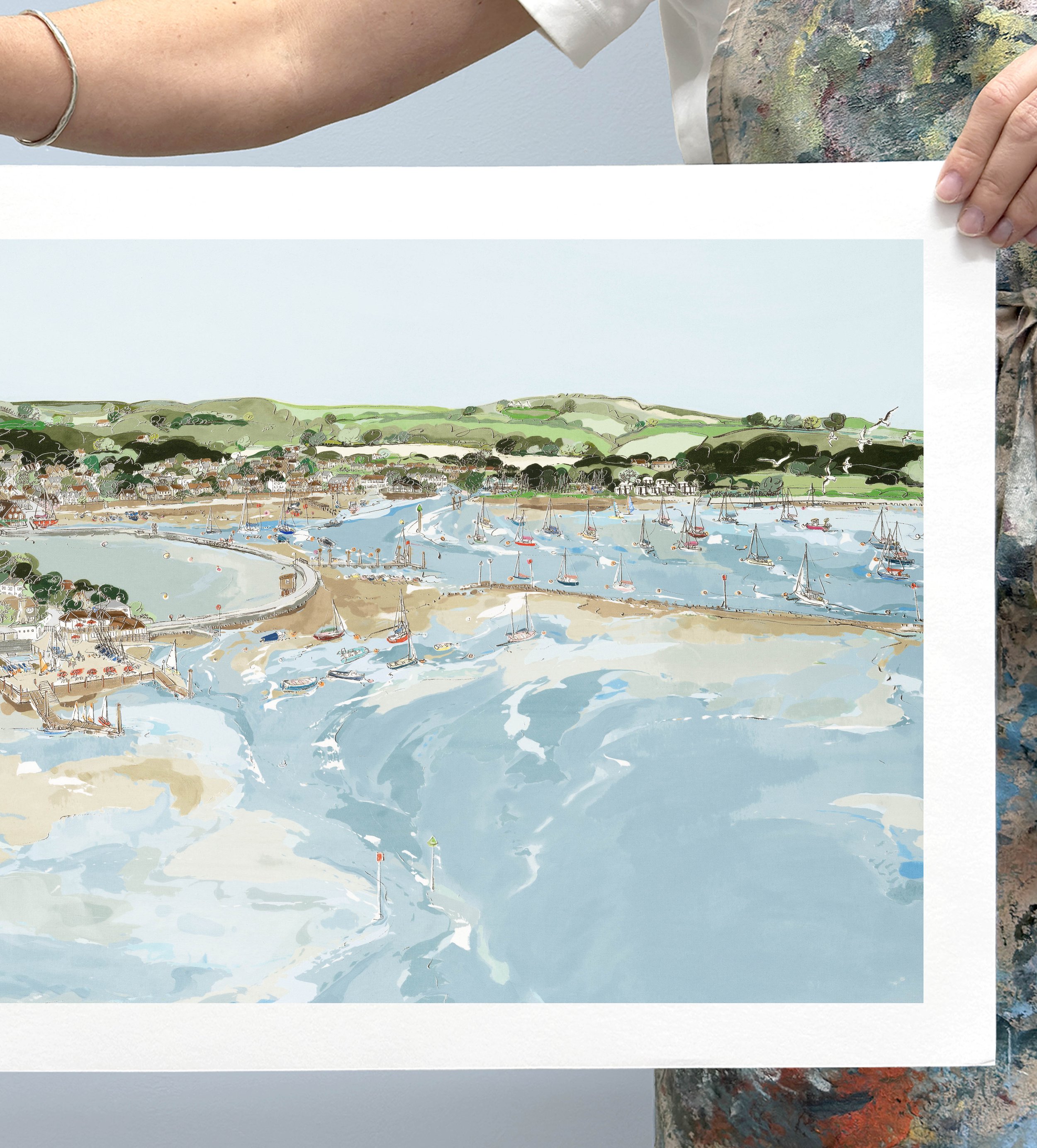 Above The Harbour limited edition print Alex poyner 3.jpg
